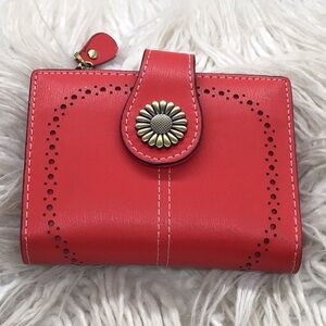 Sendefn Red Billfold Wallet